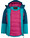 trollkids-winterjacke-kids-hardanger-bright-berry-madeira-blue-dark-turquois